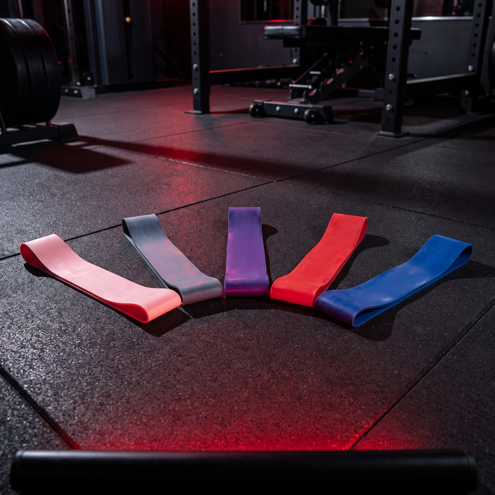 Professional Resistance Band Set Yoga Stretching Belt Pilates Fitness Elastic Tension Band Dance Flexibility Training Loop for Home Gym Strength Mobility