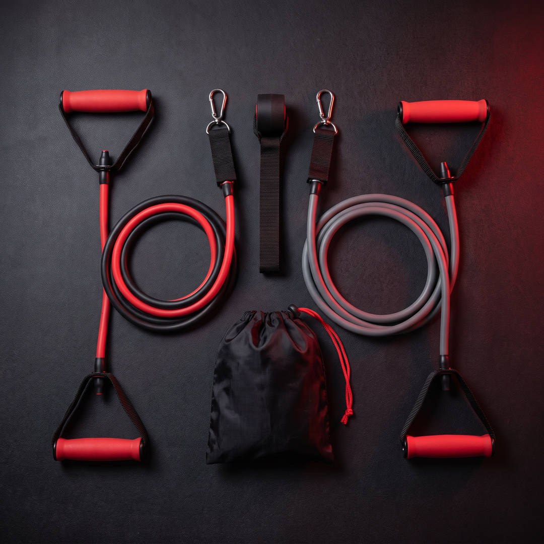 Professional Resistance Bands with Handles Exercise Bands for Strength Training Home Gym Workout Bands for Men Women Fitness Rehabilitation Equipment