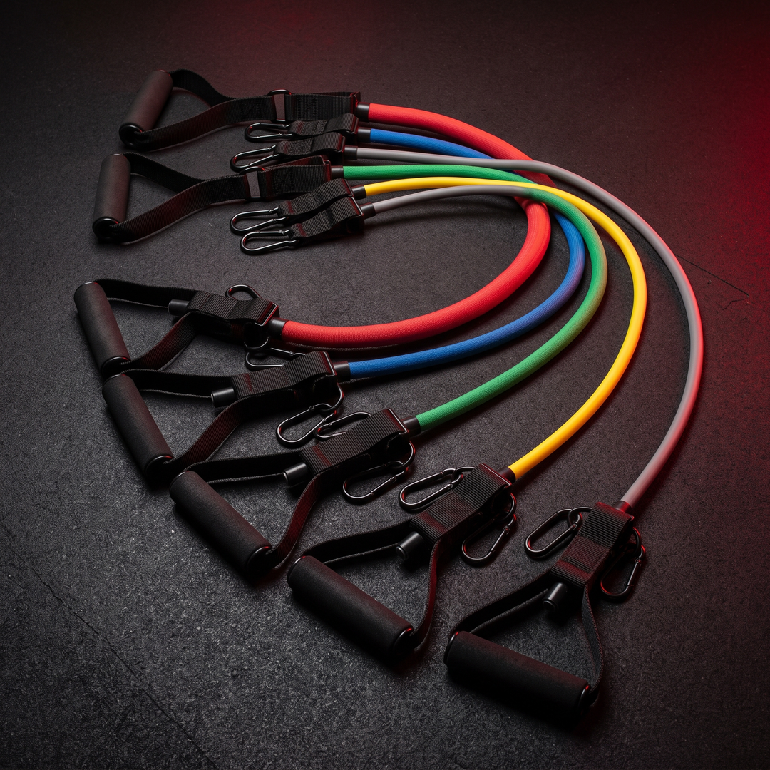 Professional Resistance Bands with Handles Exercise Bands for Strength Training Home Gym Workout Bands for Men Women Fitness Rehabilitation Equipment