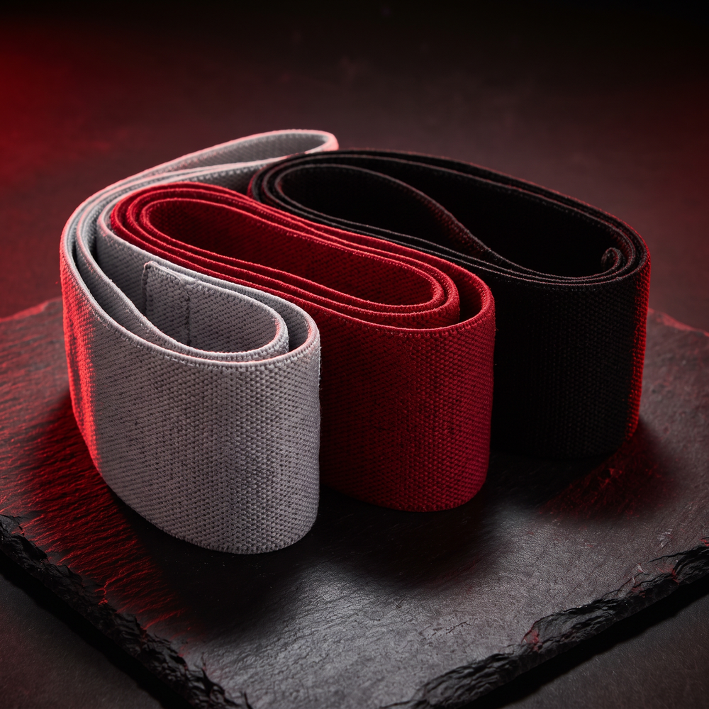Professional Resistance Loop Band Set Fabric Exercise Bands for Legs Glutes Hips Squat Workout Strength Training Mobility Home Gym Fitness Recovery Unisex