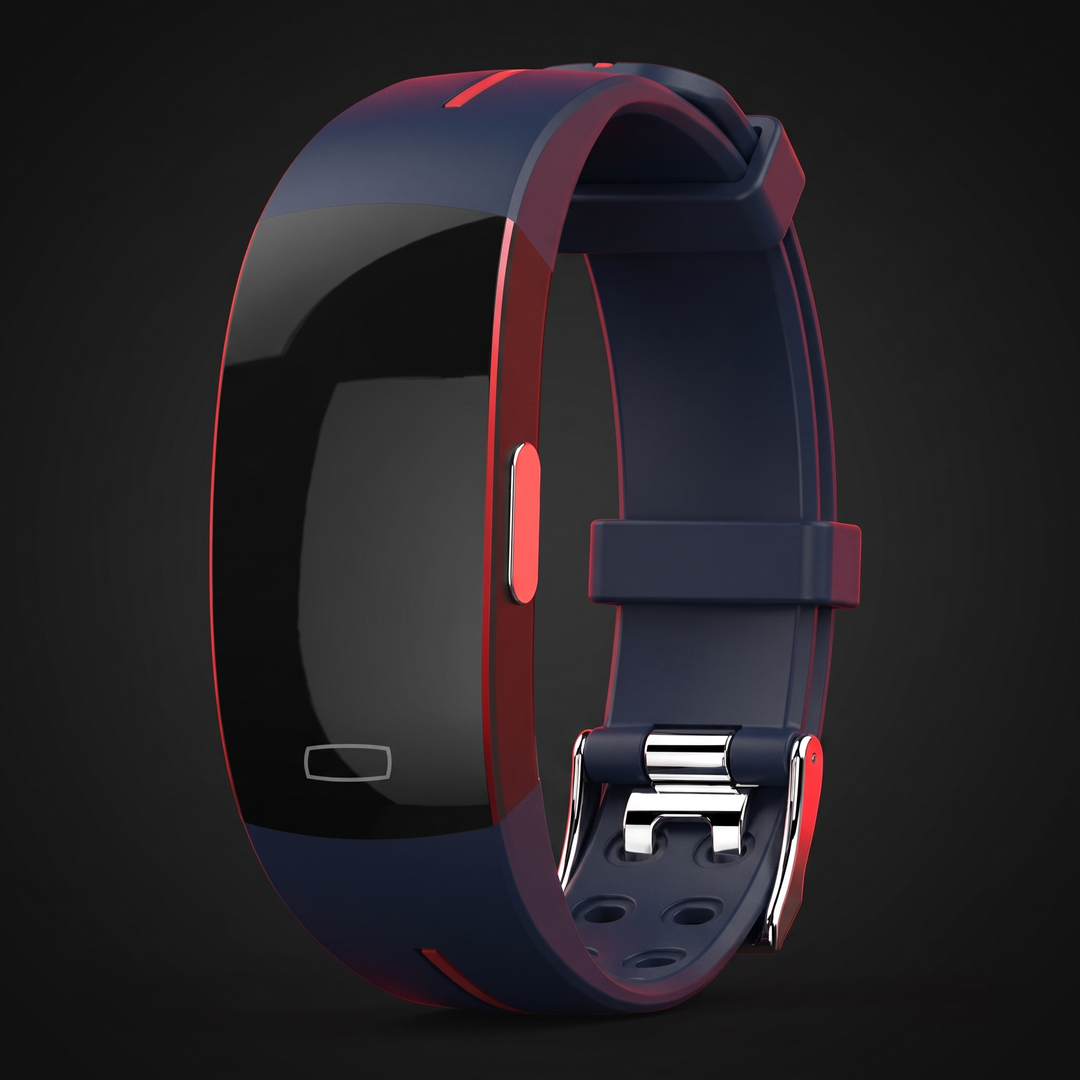 Professional Smart Fitness Band ECG PPG Heart Rate Blood Pressure Body Temperature Monitor Wrist Band Activity Tracker for Health Monitoring Daily Fitness Use