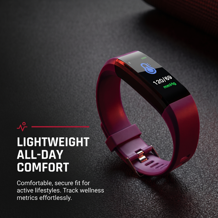 Professional Smart Fitness Band Heart Rate Blood Oxygen Blood Pressure Monitor Waterproof Activity Tracker Bracelet for Android and iOS