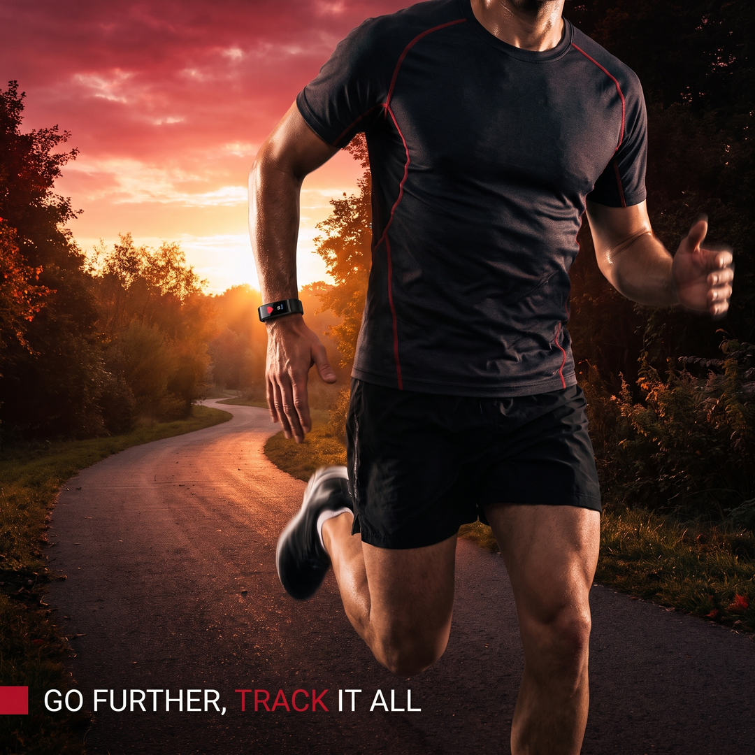 Professional Smart Fitness Band Heart Rate Blood Oxygen Blood Pressure Monitor Waterproof Activity Tracker Bracelet for Android and iOS