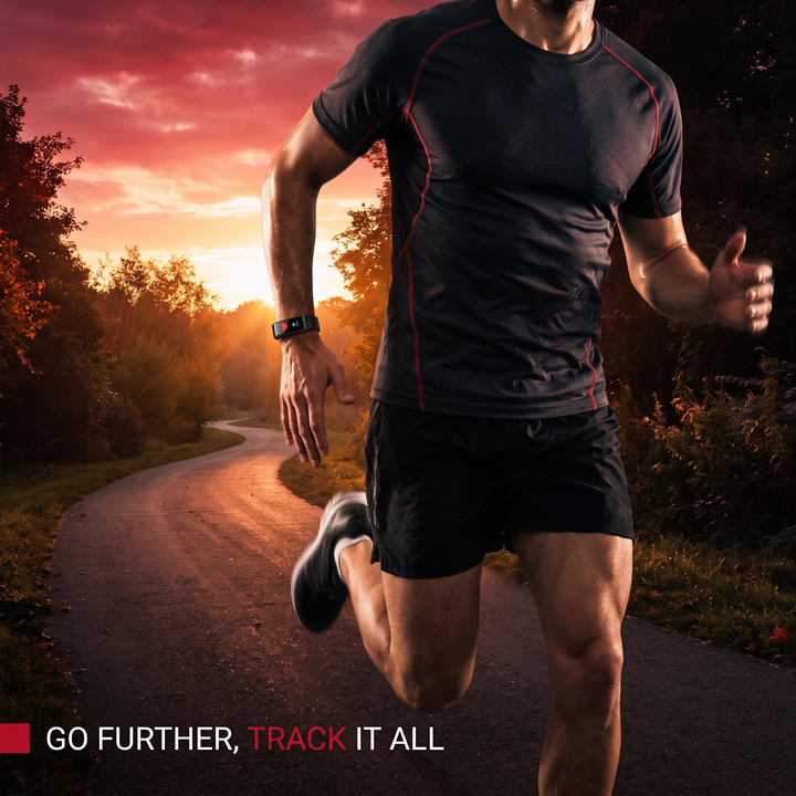 Professional Smart Fitness Band Heart Rate Blood Oxygen Blood Pressure Monitor Waterproof Activity Tracker Bracelet for Android and iOS