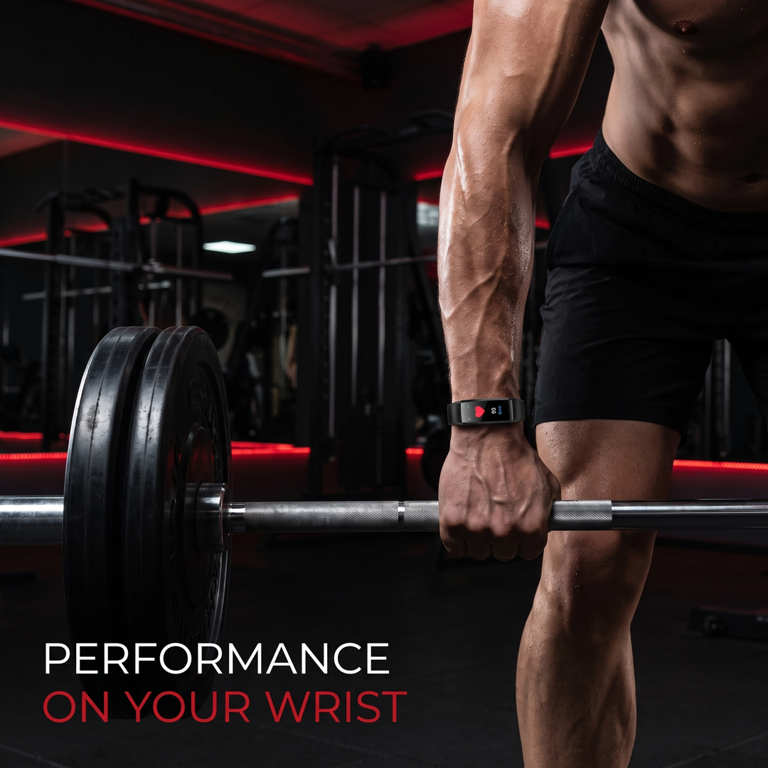 Professional Smart Fitness Band Heart Rate Blood Oxygen Blood Pressure Monitor Waterproof Activity Tracker Bracelet for Android and iOS