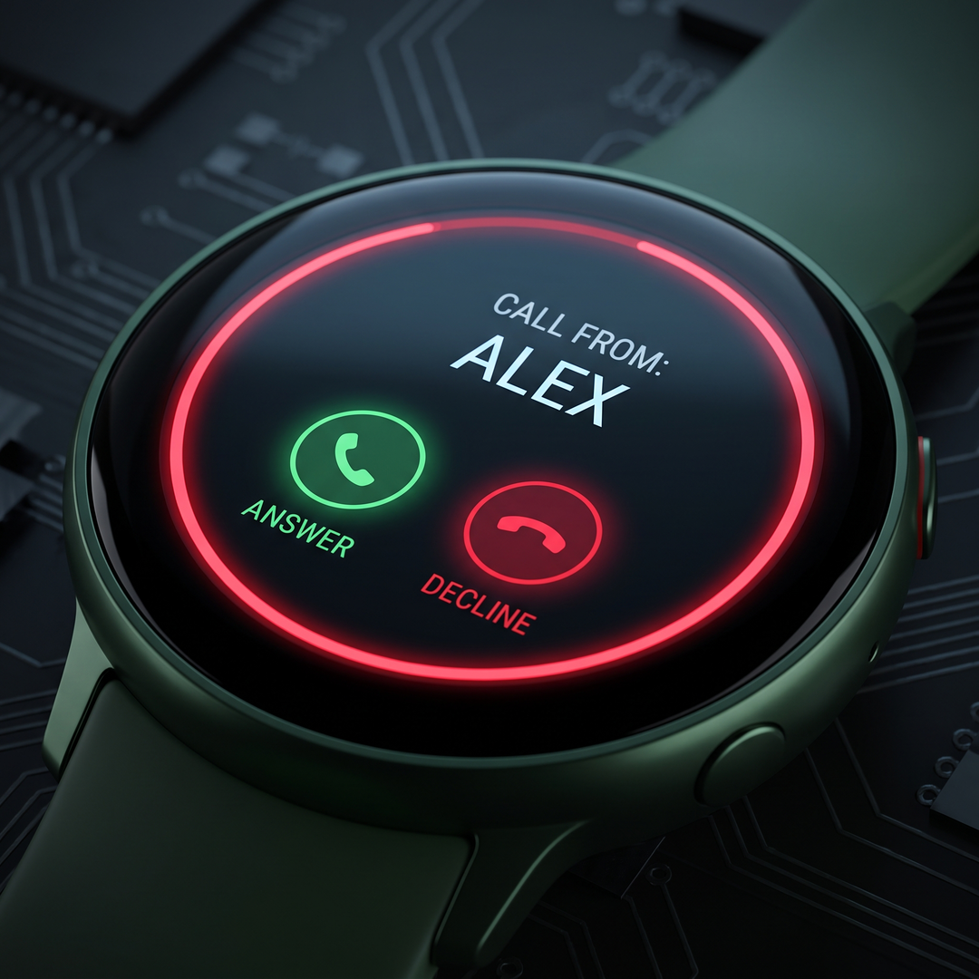 Professional Smart Watch for Men Touchscreen Sports Watch with Call Answer Heart Rate Monitor Waterproof Fitness Tracker Business Casual Design