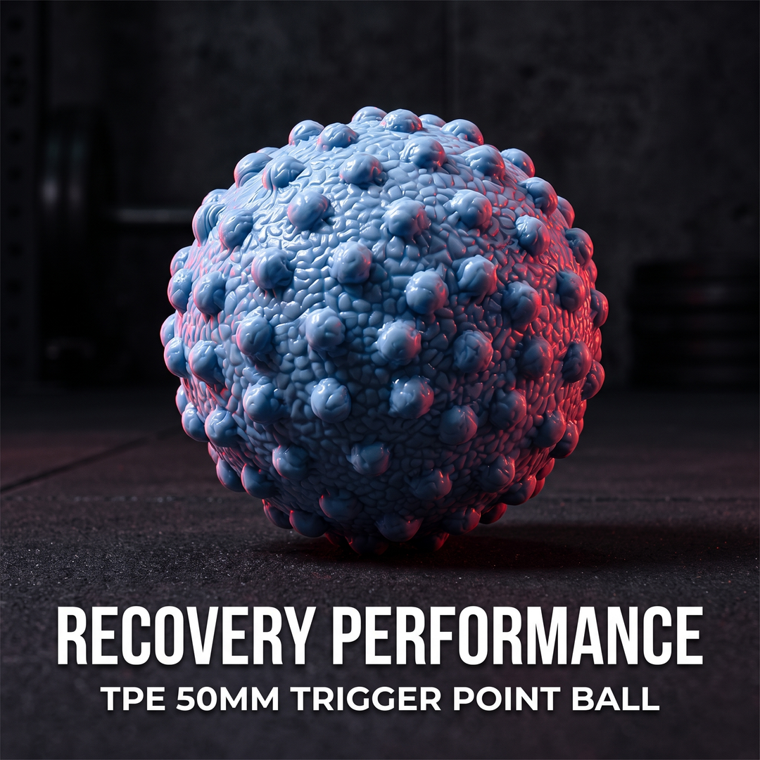 Professional TPE Massage Ball Trigger Point Ball Multi Texture Full Body Muscle Relief 50mm Yoga Fitness Home Gym Office Recovery Roller Ball