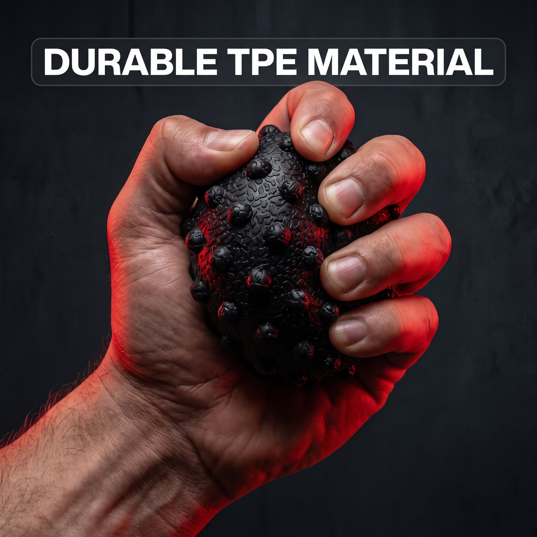 Professional TPE Massage Ball Trigger Point Ball Multi Texture Full Body Muscle Relief 50mm Yoga Fitness Home Gym Office Recovery Roller Ball