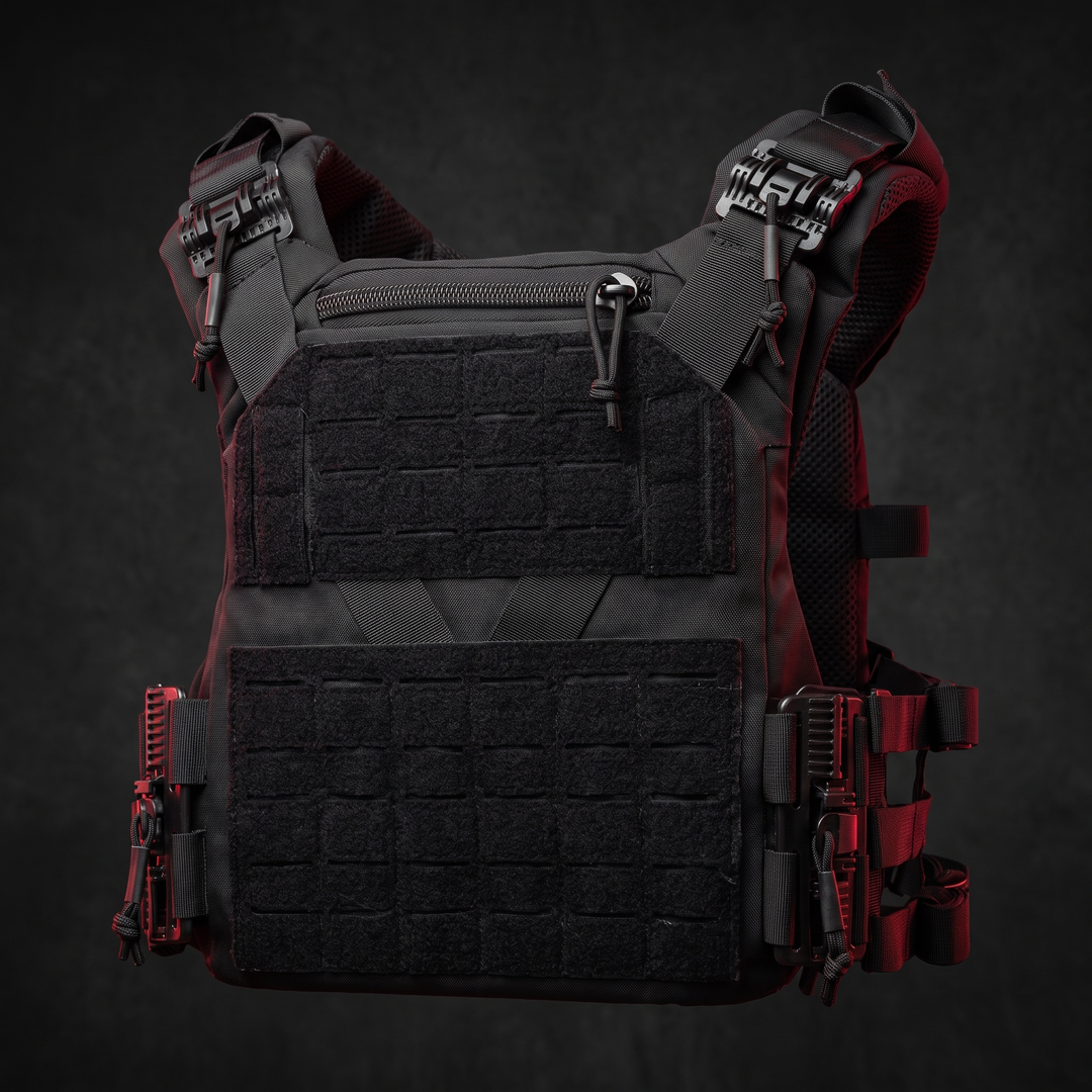 Professional Tactical Plate Carrier Vest Full Size MOLLE Chest Rig Adjustable Cummerbund Quick Release Airsoft Outdoor Training Gear Lightweight