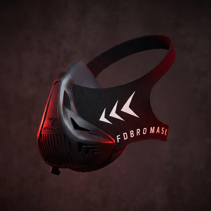 Professional Training Mask Elevation Simulation Cardio Endurance Mask MMA Fitness Running Resistance Breathing Mask for Home Gym Strength Cardio Workout Sports