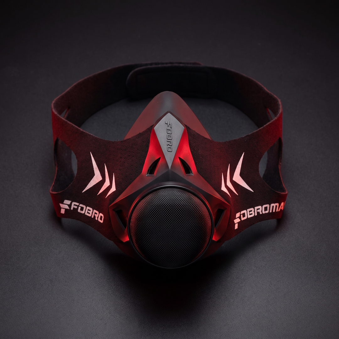 Professional Training Mask Elevation Simulation Cardio Endurance Mask MMA Fitness Running Resistance Breathing Mask for Home Gym Strength Cardio Workout Sports