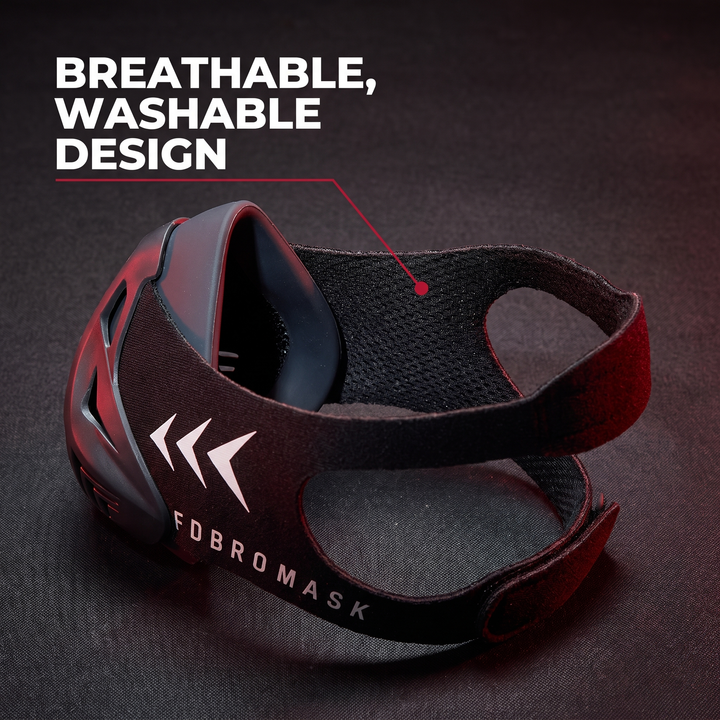 Professional Training Mask Elevation Simulation Cardio Endurance Mask MMA Fitness Running Resistance Breathing Mask for Home Gym Strength Cardio Workout Sports