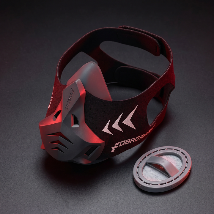 Professional Training Mask Elevation Simulation Cardio Endurance Mask MMA Fitness Running Resistance Breathing Mask for Home Gym Strength Cardio Workout Sports