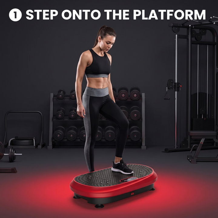 Professional Vibration Plate Exercise Machine Full Body Shaker Platform Lymphatic Drainage Home Gym Fitness Workout Training Board