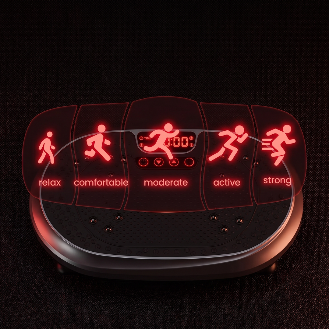 Professional Vibration Plate Exercise Machine Full Body Shaker Platform Lymphatic Drainage Home Gym Fitness Workout Training Board
