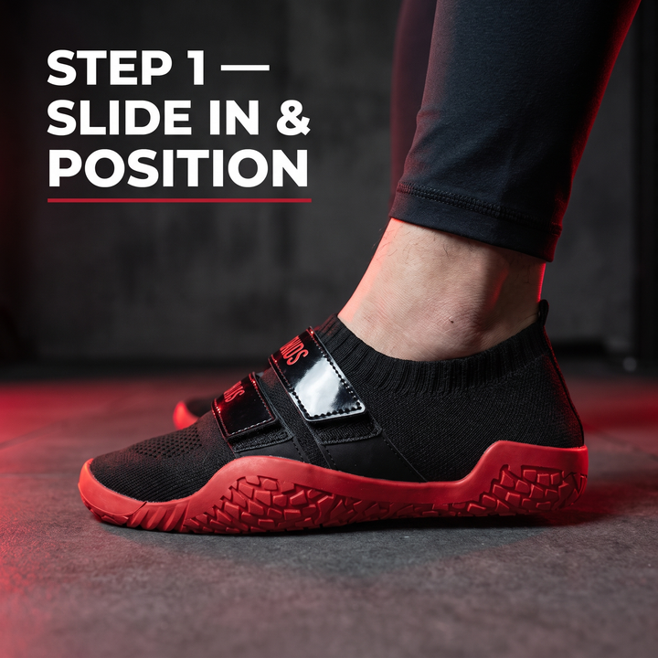 Professional Weightlifting Shoes Squat Training Shoes Hook and Loop Unisex Hard Sole Powerlifting Gym Shoes Sizes 35 to 46