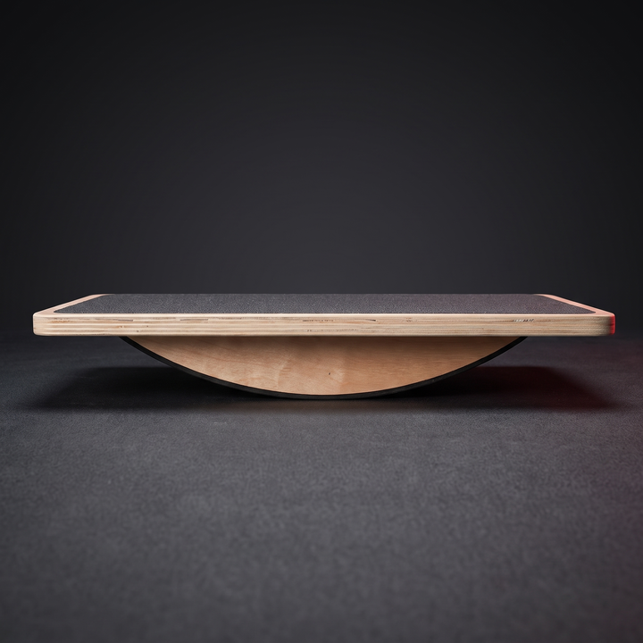 Professional Wooden Balance Board Square Anti-Slip Balance Training Board for Coordination Stability Core Strength Home Office Gym Yoga Rehabilitation Fitness