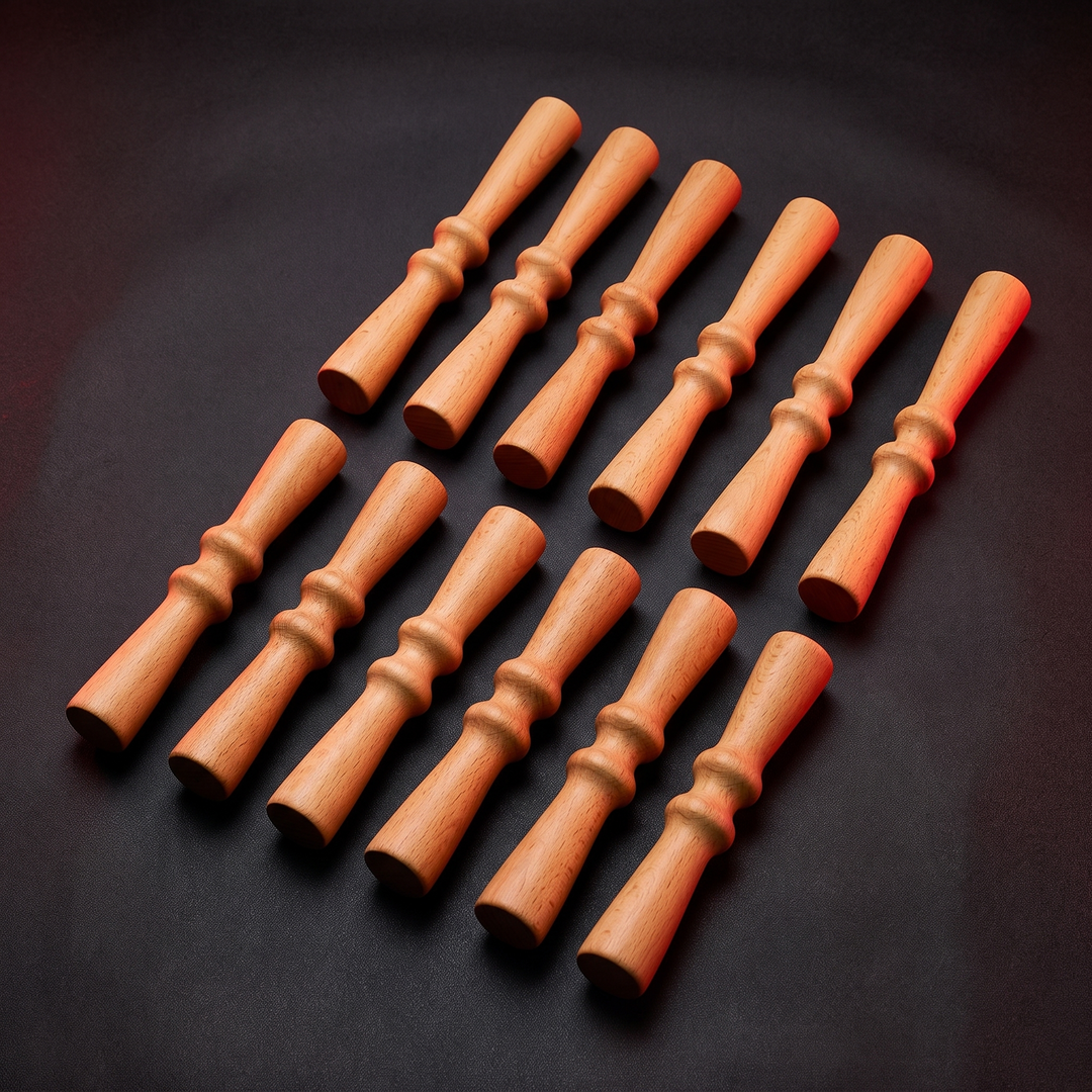 Professional Wooden Massage Roller Set Multifunctional Body Roller for Muscle Relief Cellulite Reduction Natural Wood Massager Men Women Home Recovery