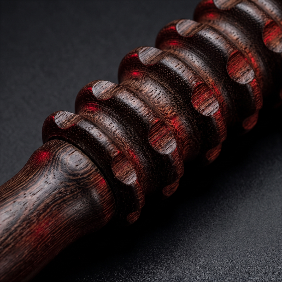 Professional Wooden Muscle Roller Stick with Trigger Point Massage for Back Leg Muscle Soreness Relief Recovery Tool Home Gym