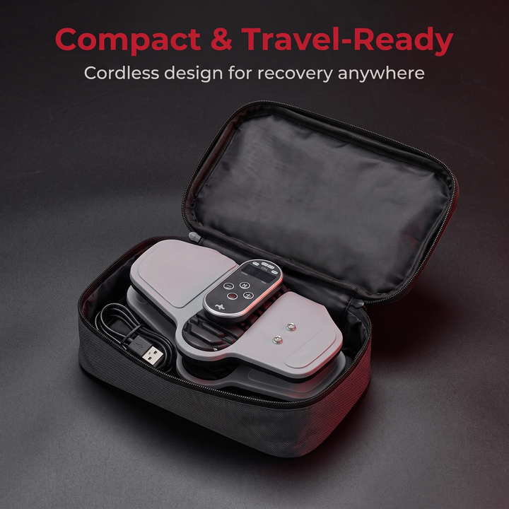 Rechargeable EMS Foot Massager Slippers Electric Foot Stimulator Multiple Massage Modes Circulation Support Recovery Relaxation Home Use