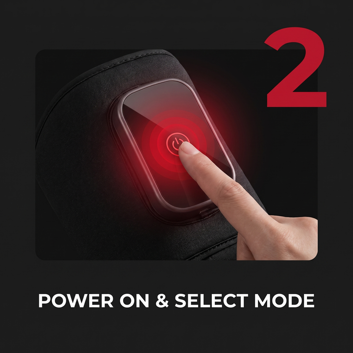 Rechargeable Leg Massager with Heat and Air Compression Adjustable Wrap for Circulation Support Muscle Recovery and Pain Relief Home Use