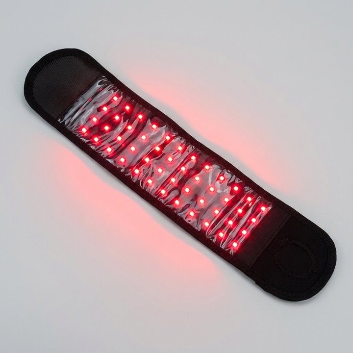 Rechargeable Red Light Therapy Wrist Wrap 48 LED Red and Infrared Light Hand Wrist Finger Joint Support Recovery Device Physiotherapy