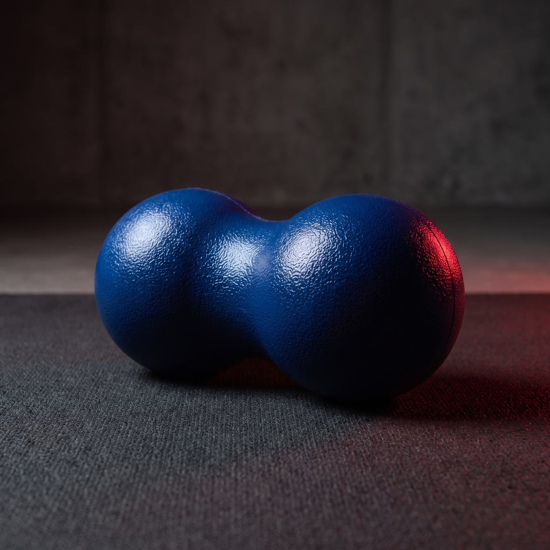 Rechargeable Vibrating Massage Ball Peanut Massager 5 Speed Foam Roller for Muscle Recovery Mobility Fitness Yoga Relaxation Portable