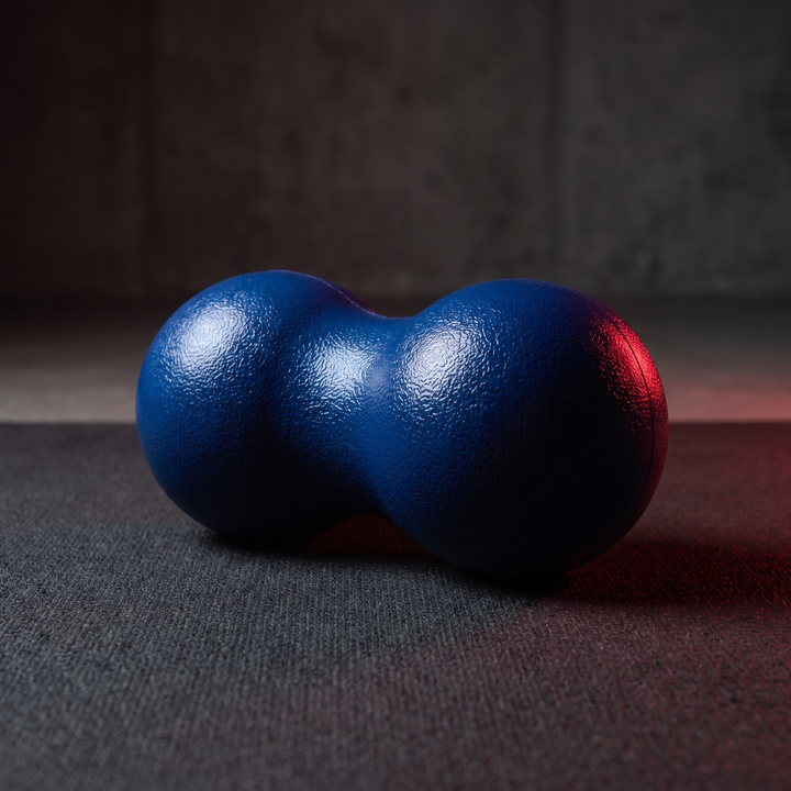Rechargeable Vibrating Massage Ball Peanut Massager 5 Speed Foam Roller for Muscle Recovery Mobility Fitness Yoga Relaxation Portable