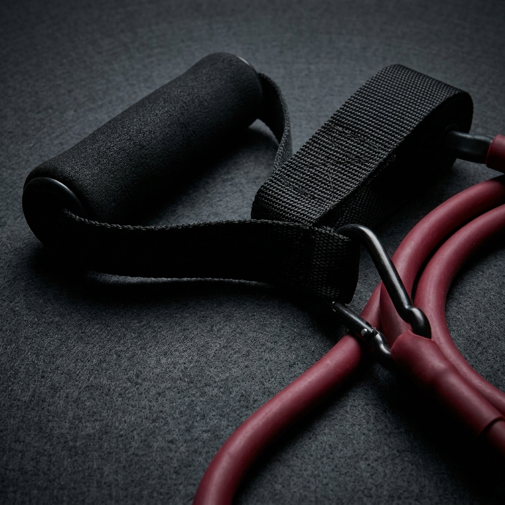 Resistance Band Training Set with Door Anchor for Home Workouts