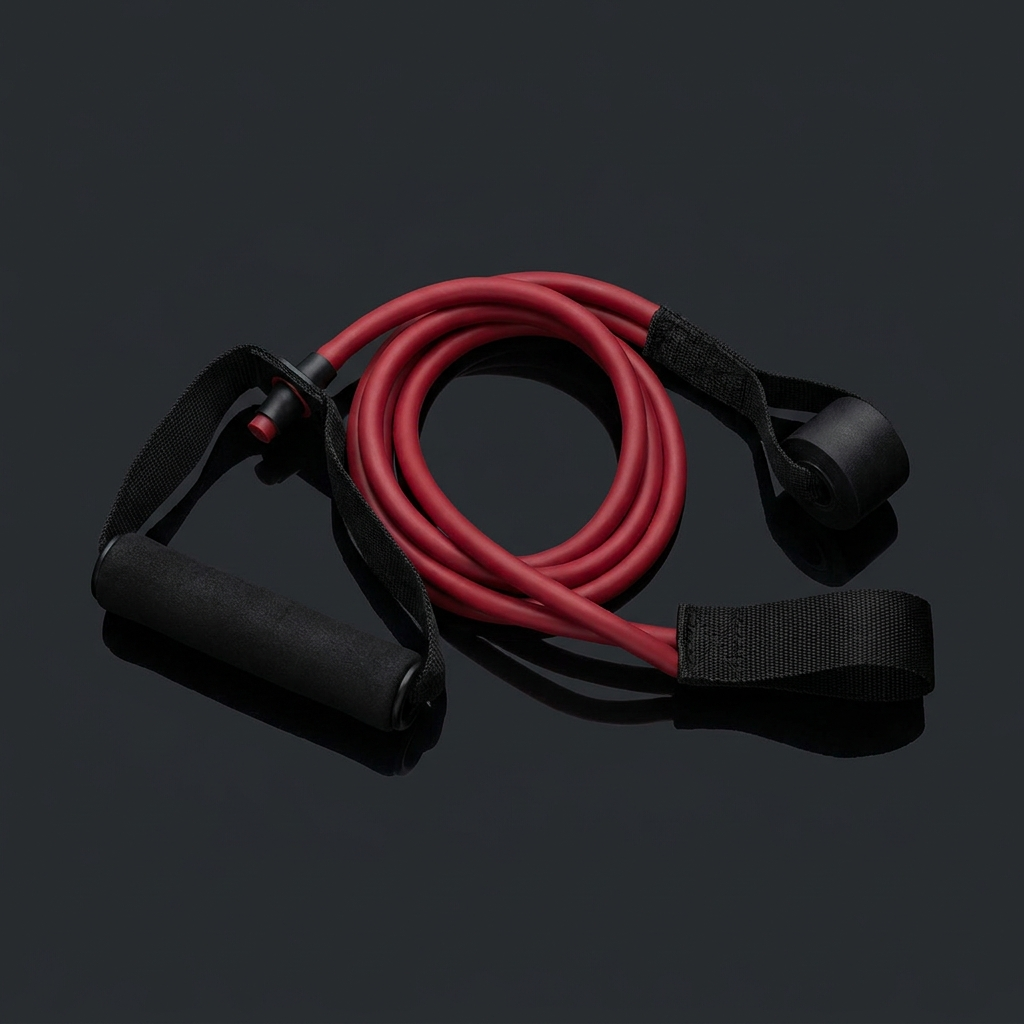 Resistance Band Training Set with Door Anchor for Home Workouts