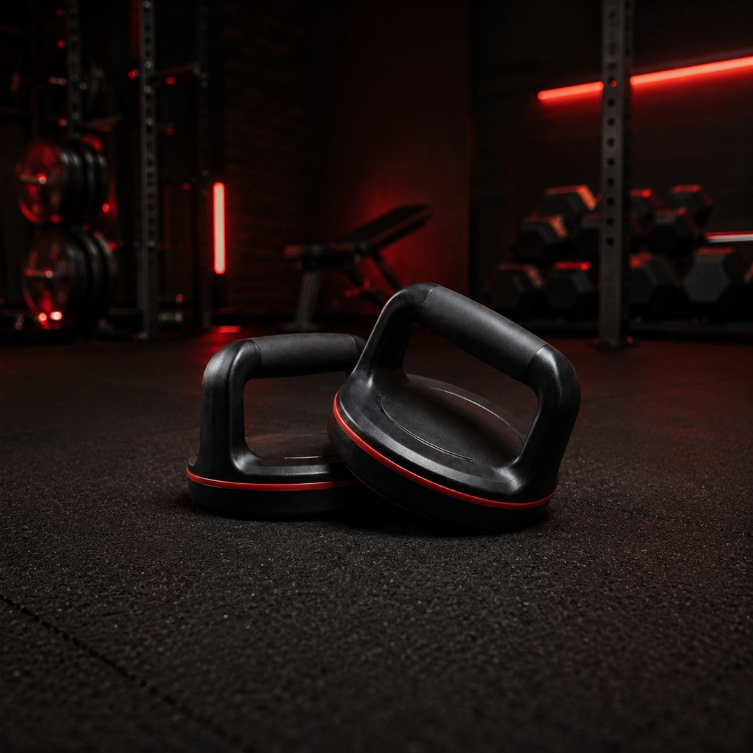 Rotating Push-Up Handles with Non-Slip Bases