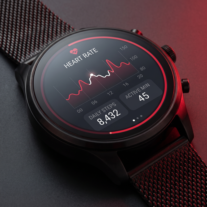 Smart Watch with Bluetooth Call Heart Rate Sleep Monitor Fitness Tracker Waterproof Smartwatch for Men Women Steel Wristband Activity Watch