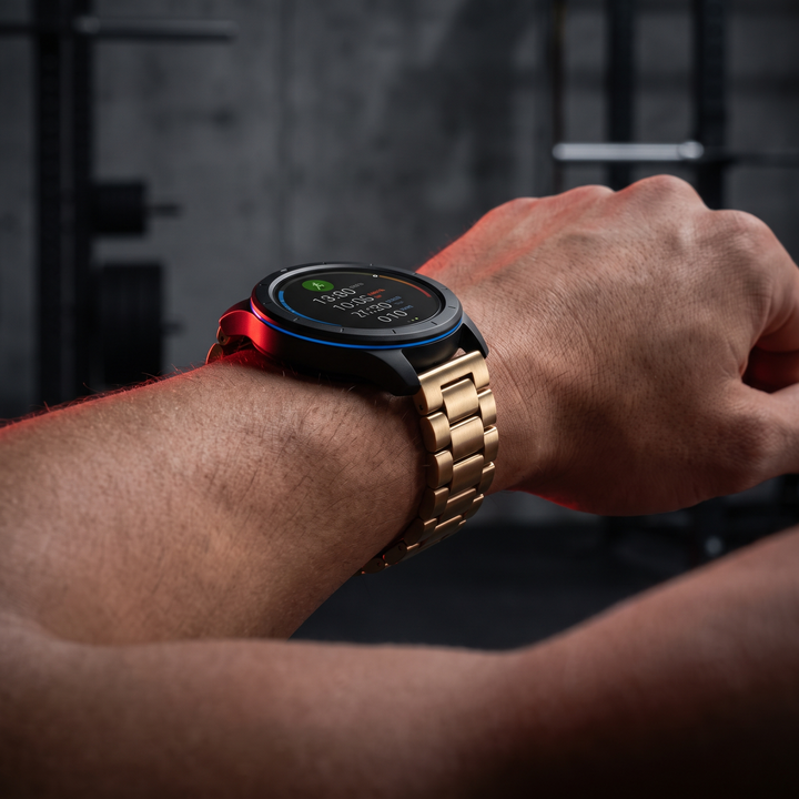 Smart Watch with Bluetooth Call Heart Rate Sleep Monitor Fitness Tracker Waterproof Smartwatch for Men Women Steel Wristband Activity Watch