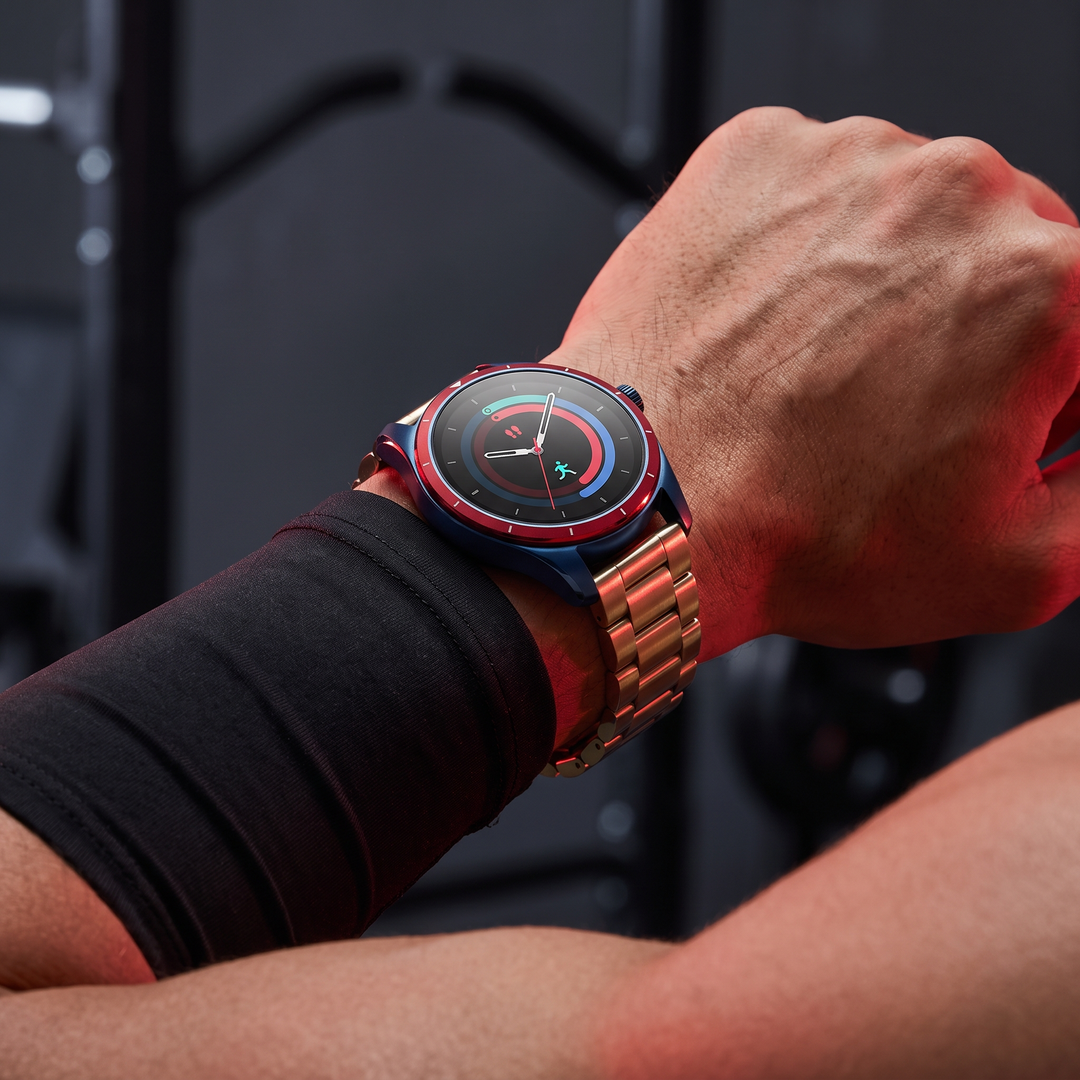Smart Watch with Bluetooth Call Heart Rate Sleep Monitor Fitness Tracker Waterproof Smartwatch for Men Women Steel Wristband Activity Watch