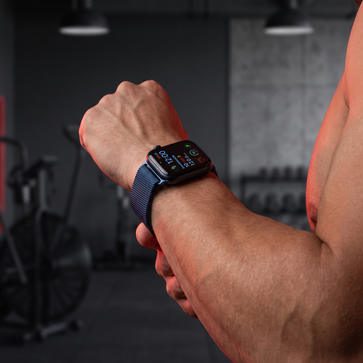 Smart Watch with Bluetooth Call Heart Rate Sleep Monitor Fitness Tracker Waterproof Smartwatch for Men Women Steel Wristband Activity Watch