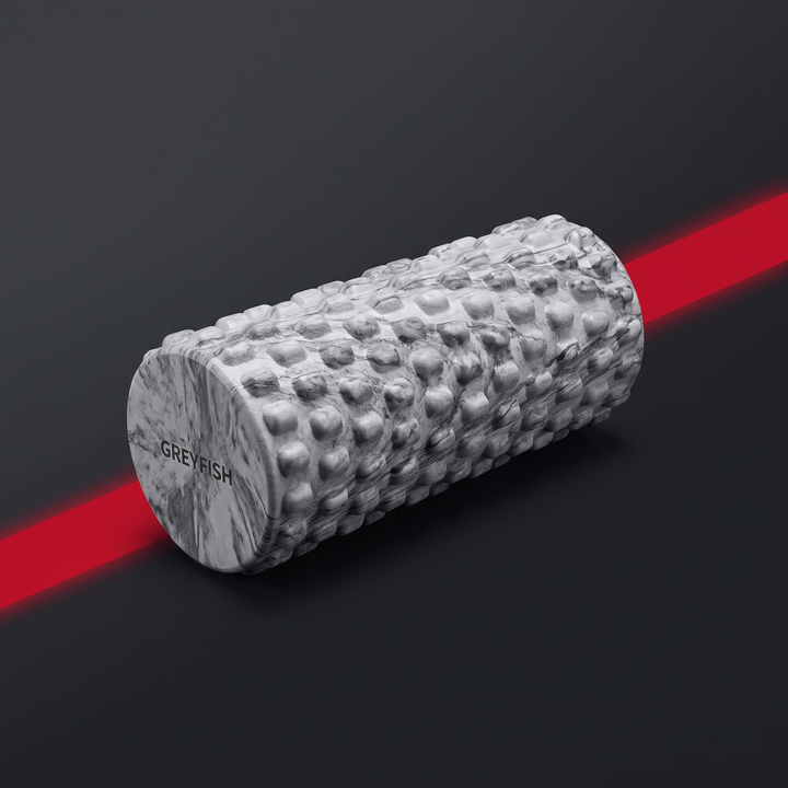 Vibrating Foam Roller Portable Electric Adjustable Massage Roller ABS EVA Muscle Recovery Roller for Home Gym Fitness Rehabilitation