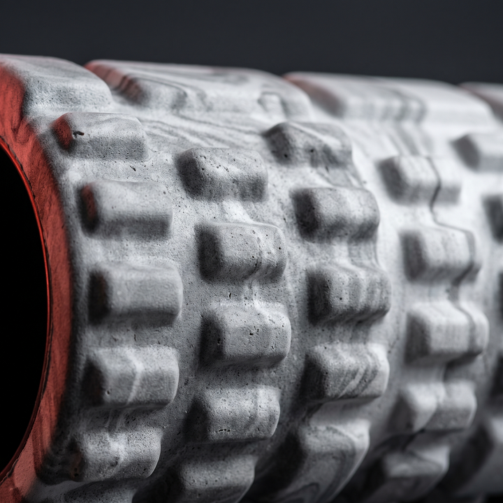 Vibrating Foam Roller Portable Electric Adjustable Massage Roller ABS EVA Muscle Recovery Roller for Home Gym Fitness Rehabilitation