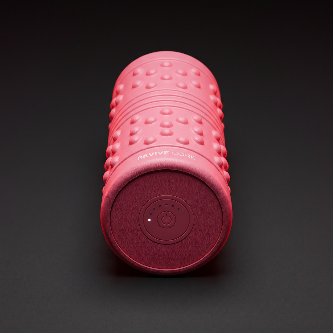 Vibrating Foam Roller Portable Electric Adjustable Massage Roller ABS EVA Muscle Recovery Roller for Home Gym Fitness Rehabilitation