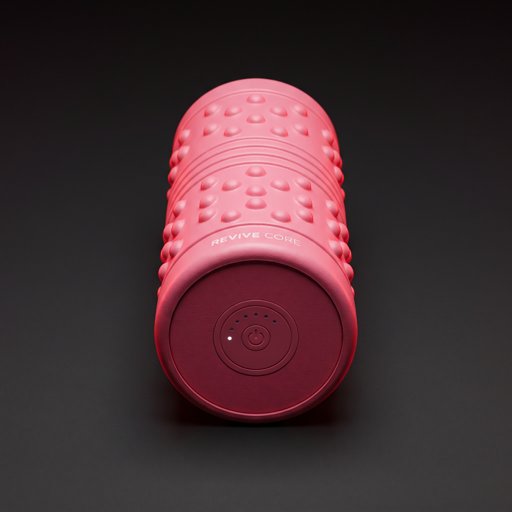 Vibrating Foam Roller Portable Electric Adjustable Massage Roller ABS EVA Muscle Recovery Roller for Home Gym Fitness Rehabilitation