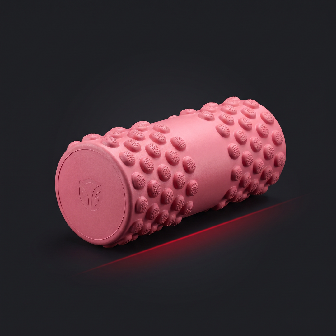 Vibrating Foam Roller Portable Electric Adjustable Massage Roller ABS EVA Muscle Recovery Roller for Home Gym Fitness Rehabilitation