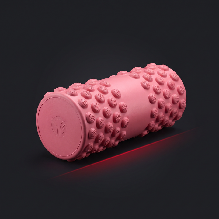 Vibrating Foam Roller Portable Electric Adjustable Massage Roller ABS EVA Muscle Recovery Roller for Home Gym Fitness Rehabilitation